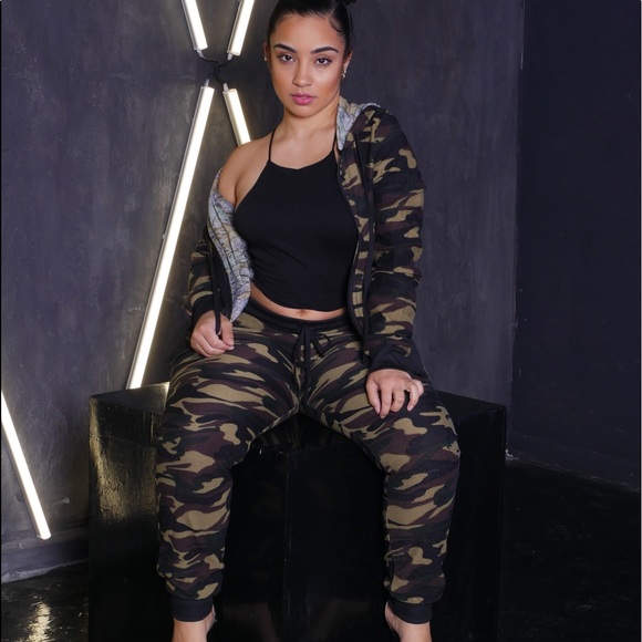 styleholic Pants - Camouflage jumpsuit